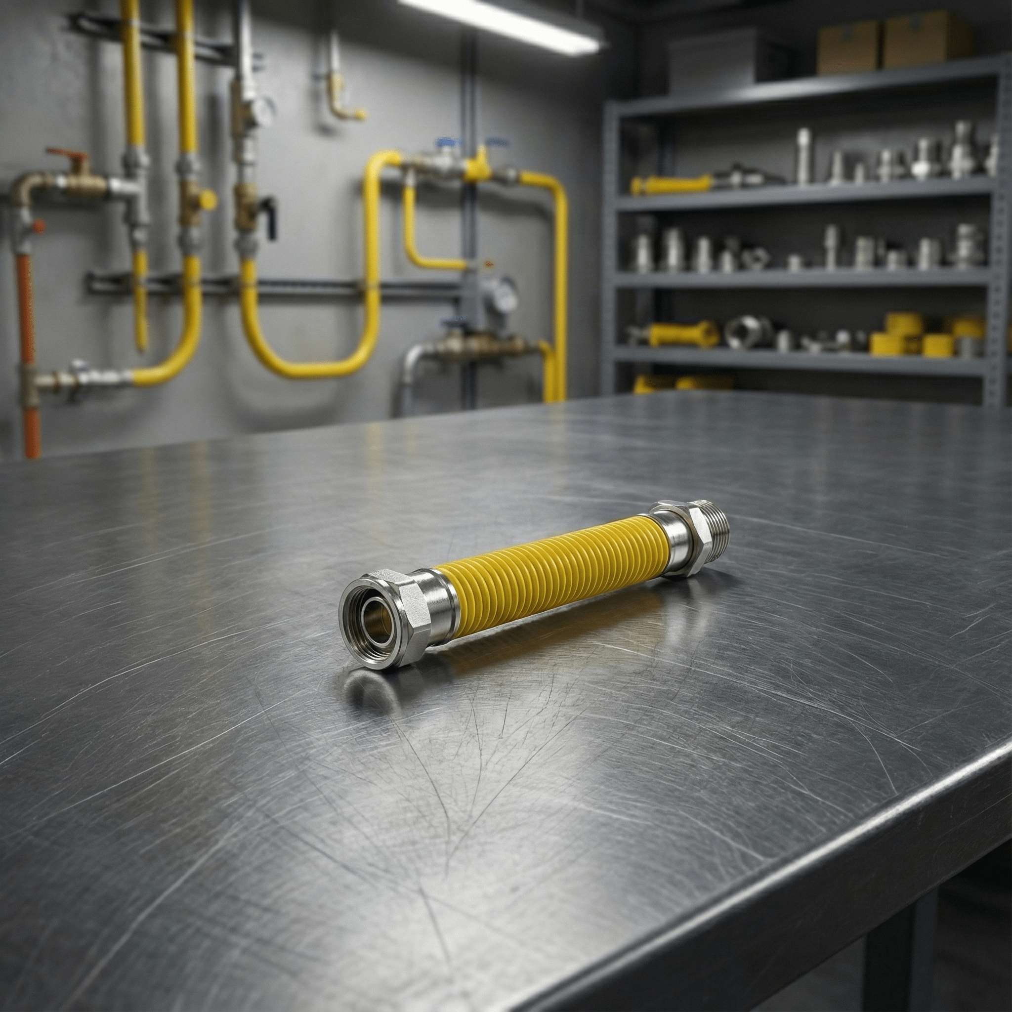 1" 20cm Sayaç Fleksi DN25 Evs - Bursay