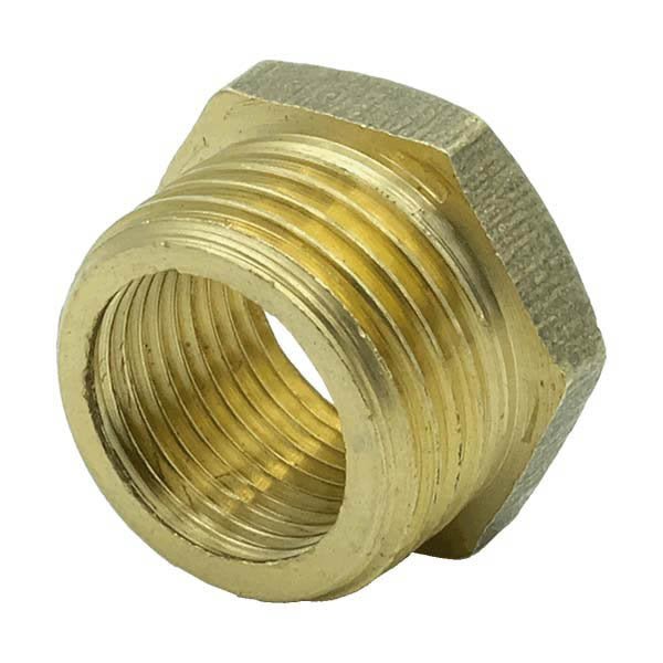 1/2" x 3/8" Sarı Nipel Rediksiyon Standart - Bursay