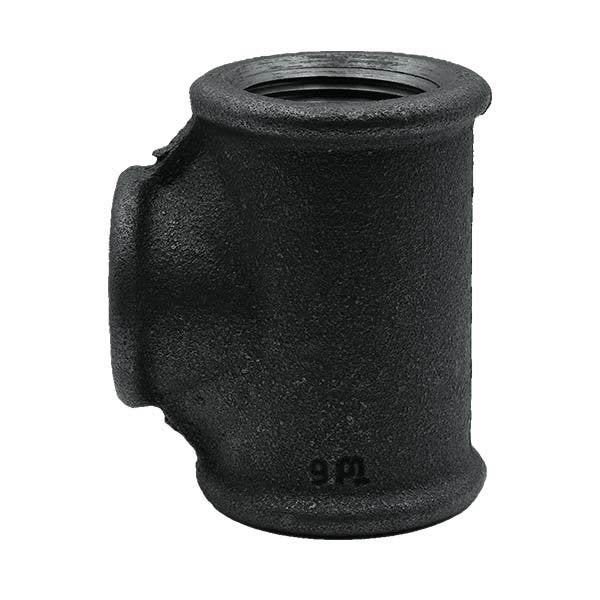 1/2"x3/4"x1/2" Siyah İnegal Te Trakya Döküm - Bursay