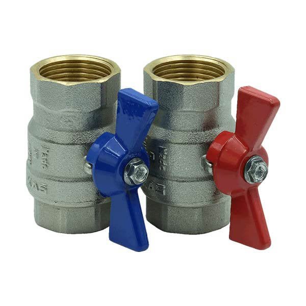 3/4" Kelebek Kafalı Su Vanası Pn25 Kas - Bursay