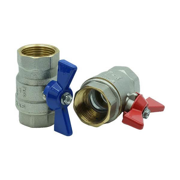 3/4" Kelebek Kafalı Su Vanası Pn25 Kas - Bursay