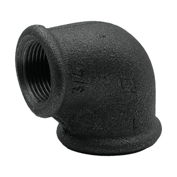 3/4"x1/2" Siyah Dirsek Redüksiyon Trakya Döküm - Bursay