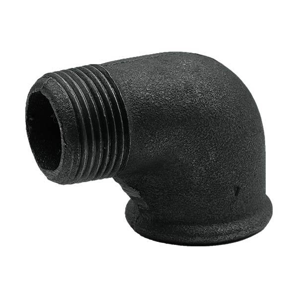 1" Siyah Kuyruklu Dirsek 90 Trakya Döküm - Bursay