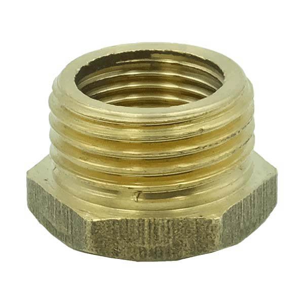 1/2" x 3/8" Sarı Nipel Rediksiyon Standart - Bursay