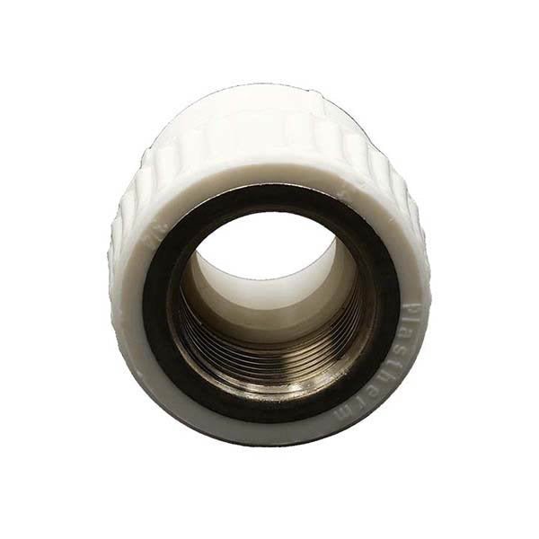 Q20x1/2" PPRC İç Dişli Yuvarlak Rakor Plastherm - Bursay