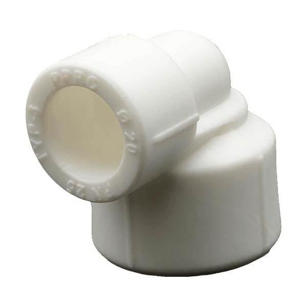 Q25x1/2" PPRC İç Dişli Geçme Dirsek 3/4 - 1/2'' Plastherm - Bursay
