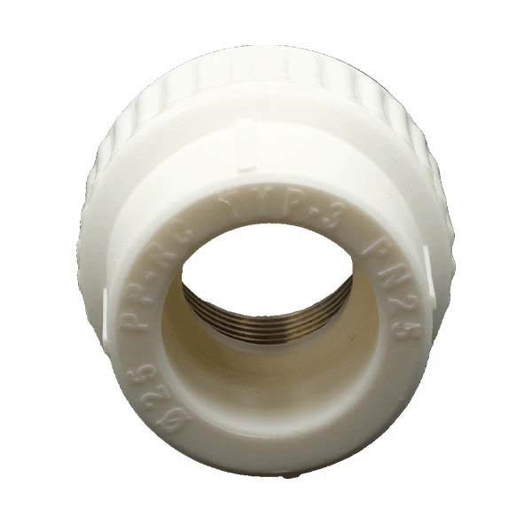 Q25x3/4" PPRC İç Dişli Yuvarlak Rakor Plastherm - Bursay