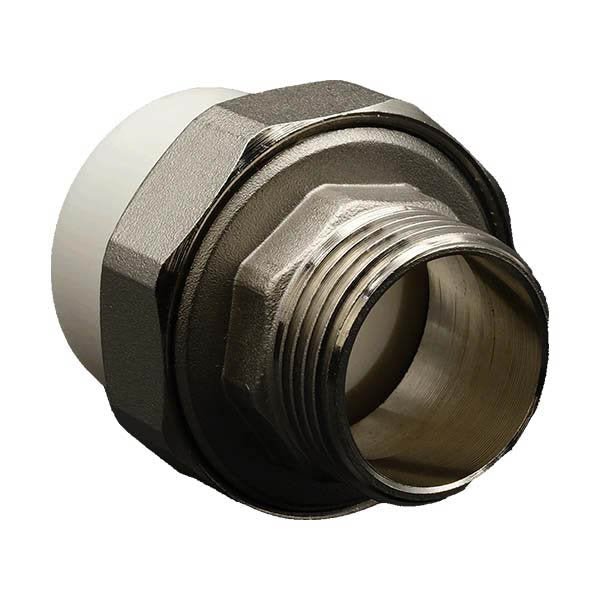 Q32x1" PPRC Oynar Başlıklı Dış Dişli Rakor Plastherm - Bursay