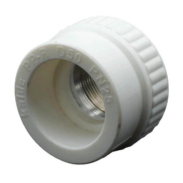 Q75x2 1/2" PPRC İç Dişli Rakor Altı Köşe Plastherm - Bursay